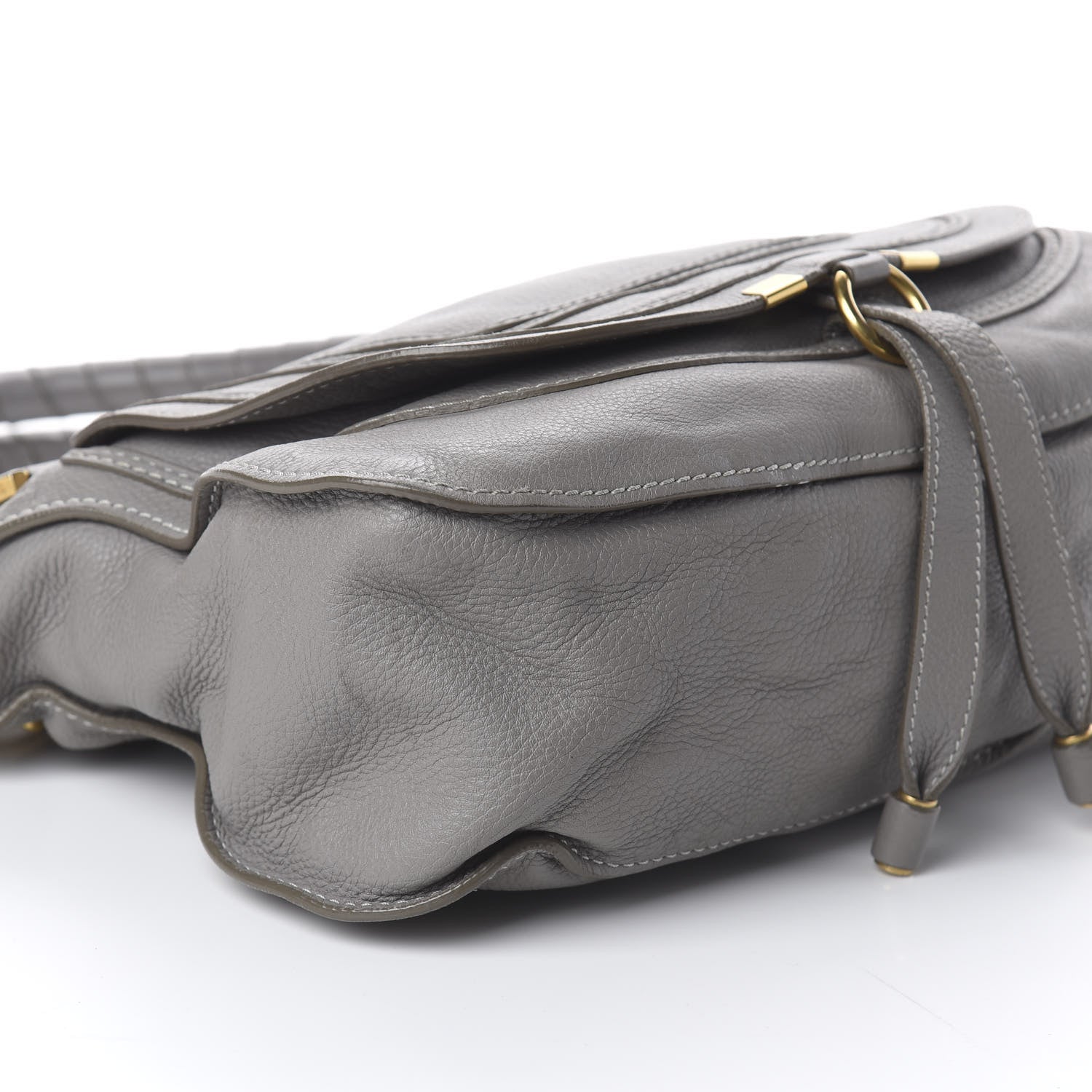 Chloe Calfskin Medium Marcie Satchel Cashmere Grey 6 of 7