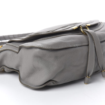 Chloe Calfskin Medium Marcie Satchel Cashmere Grey 6 of 7