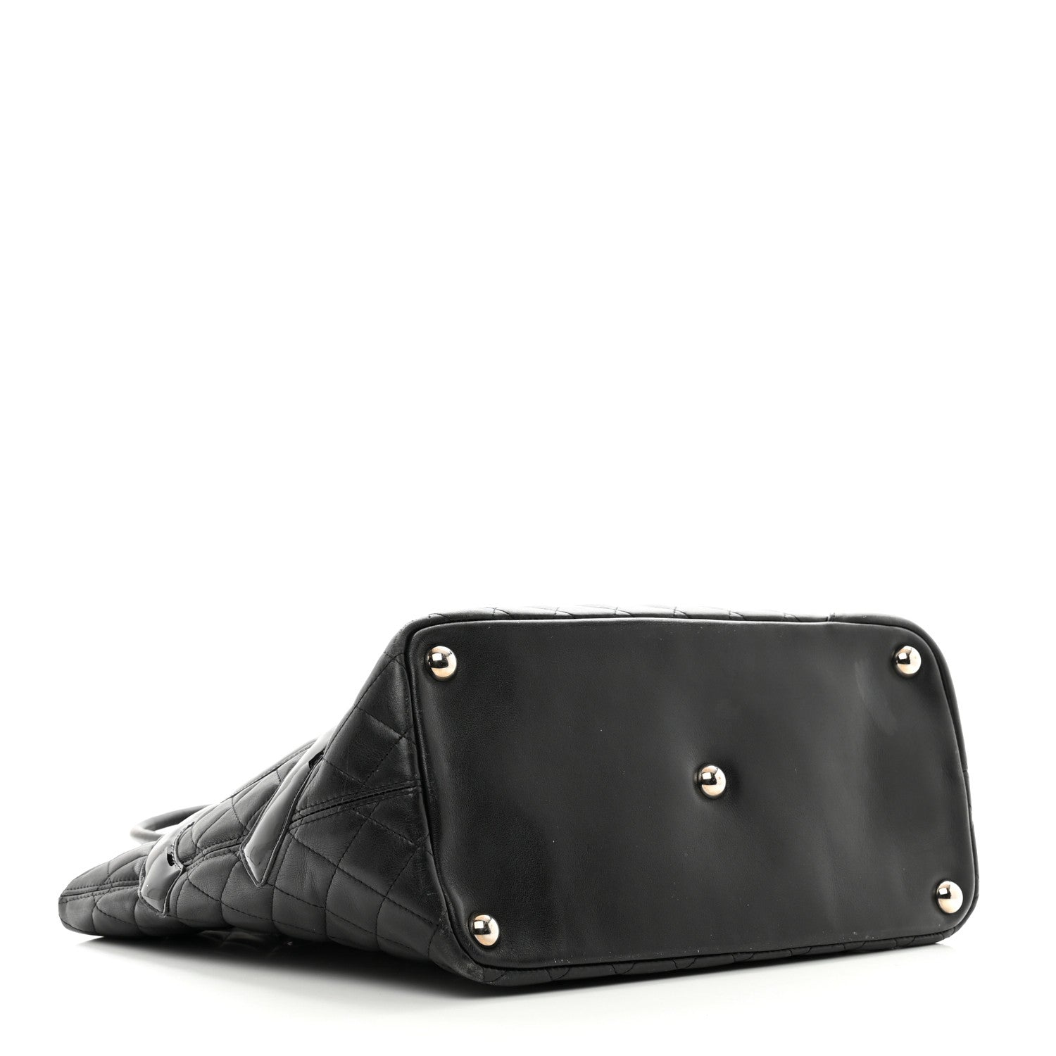 Chanel Calfskin Quilted Large Cambon Tote Black 4 of 13