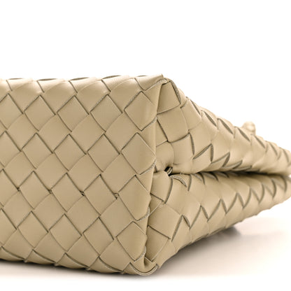 Bottega Veneta Nappa Intrecciato Small Andiamo Shoulder Bag Travertine 9 of 10