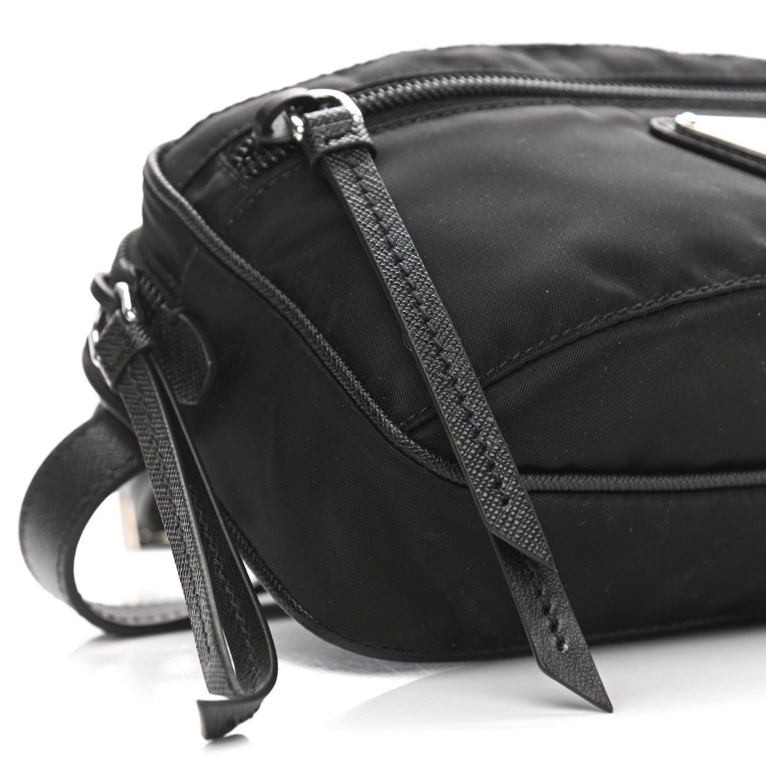 Prada Tessuto Nylon Belt Bag Black 5 of 11