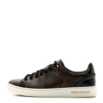 Louis Vuitton Patent Monogram Frontrow Sneakers 35 1 of 11
