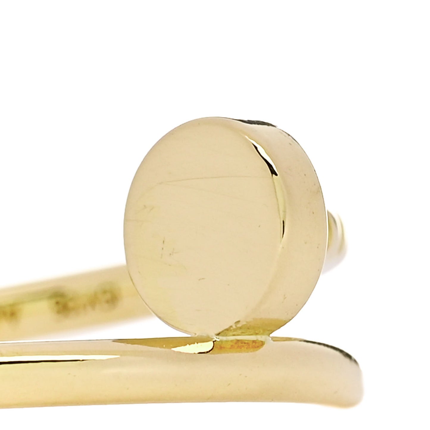 18K Yellow Gold Small Juste Un Clou Ring 49 5
