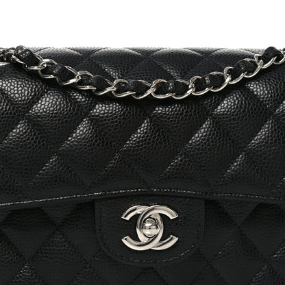 Chanel Caviar Quilted Small Double Flap Black 7 of 9