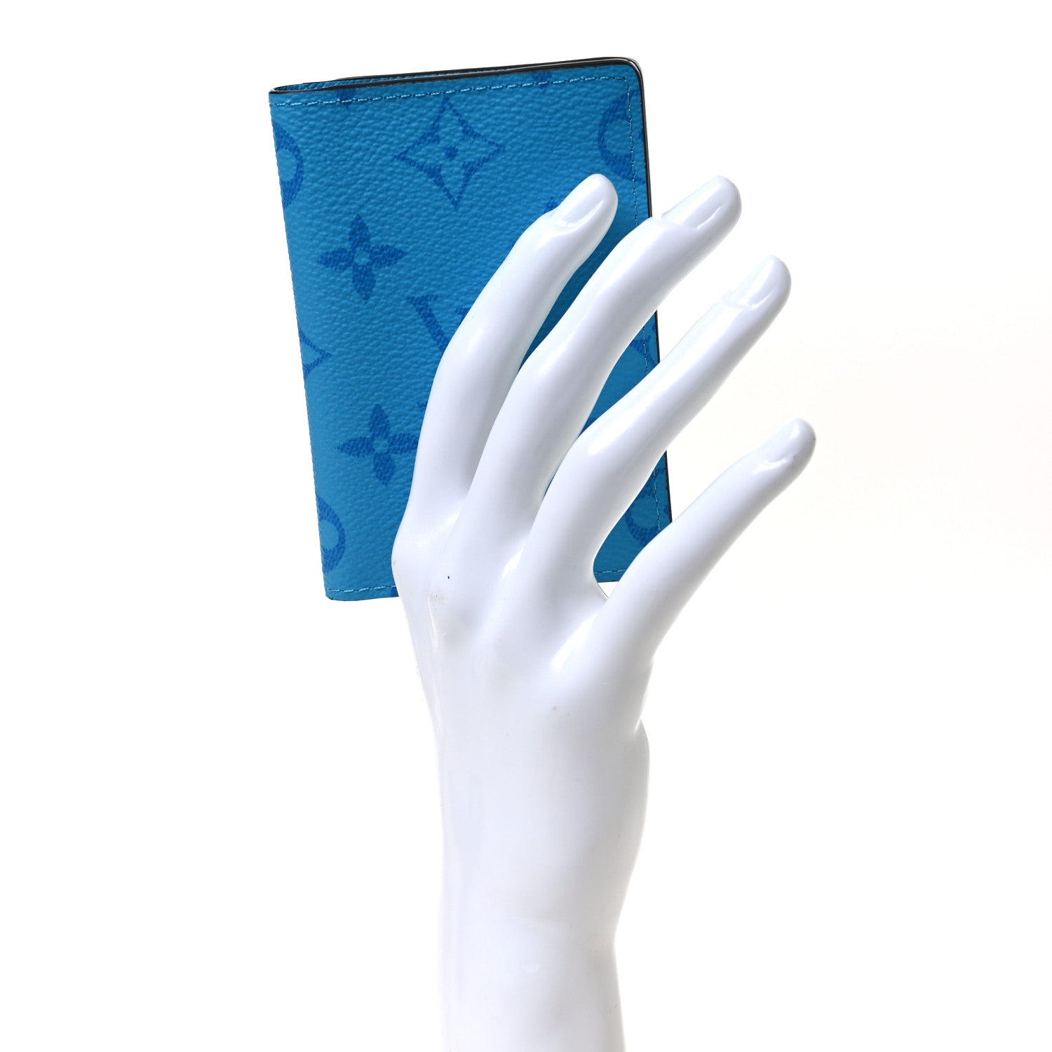 Louis Vuitton Taigarama Pocket Organizer NM Blue Lagoon 2 of 7