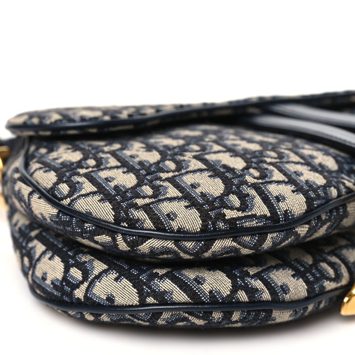 Oblique Saddle Bag Blue