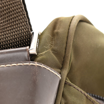 Prada Nylon Tessuto Vela Sport Messenger Bag Bruciato 12 of 14