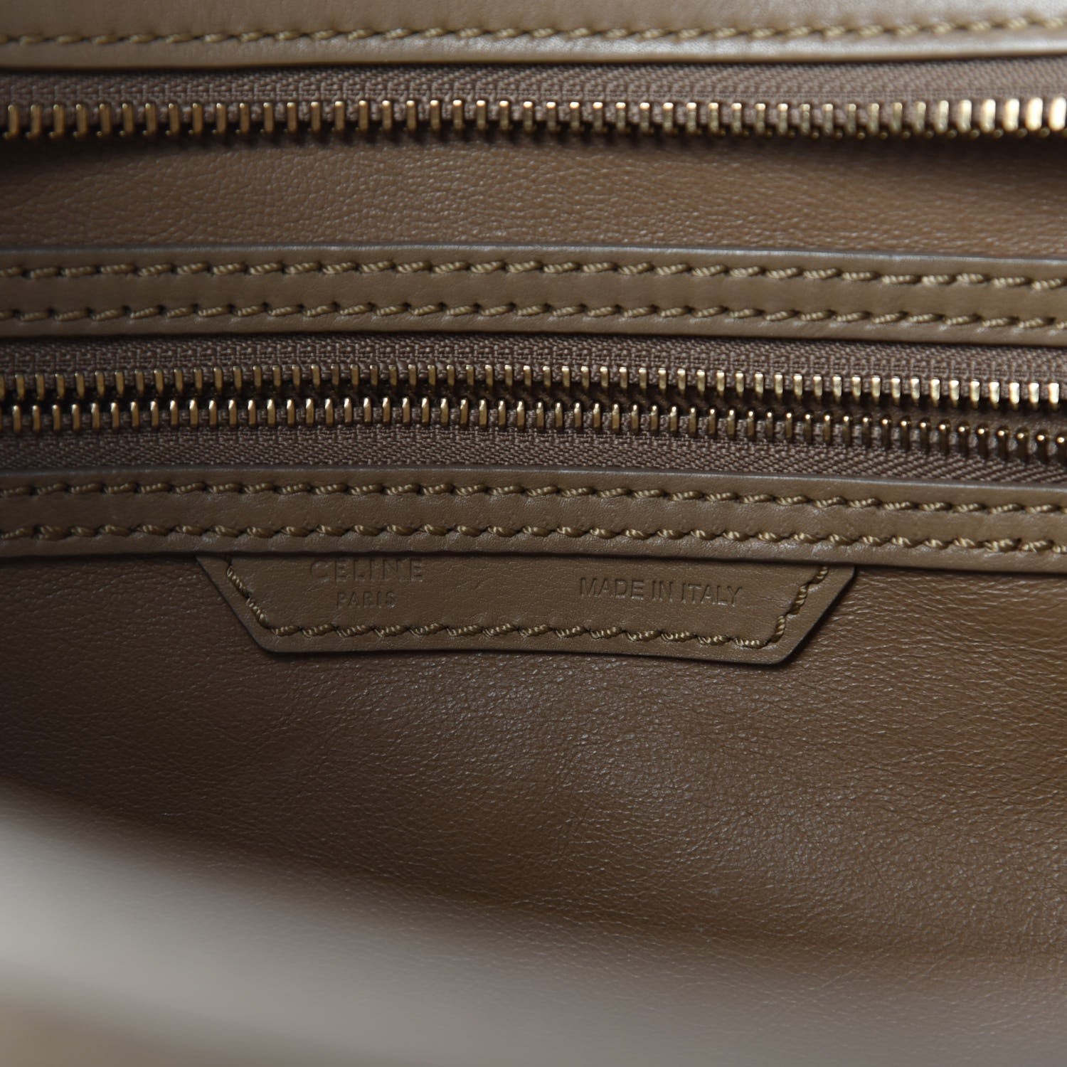 Celine Smooth Calfskin Mini Luggage Camel 9 of 11
