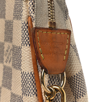 Louis Vuitton Damier Azur Eva Clutch 6 of 17