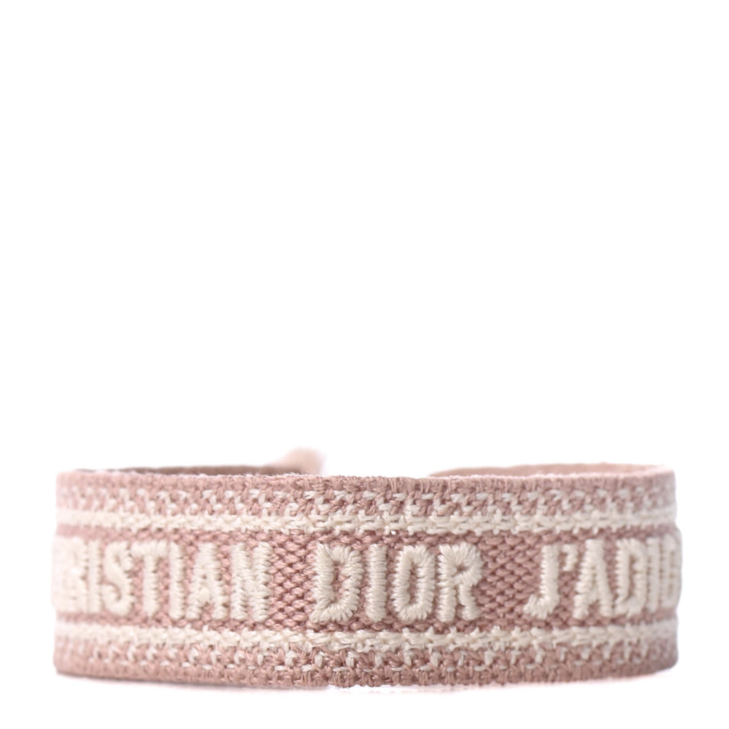 Christian Dior Woven Cotton J'Adior Friendship Bracelet Nude 1 of 3