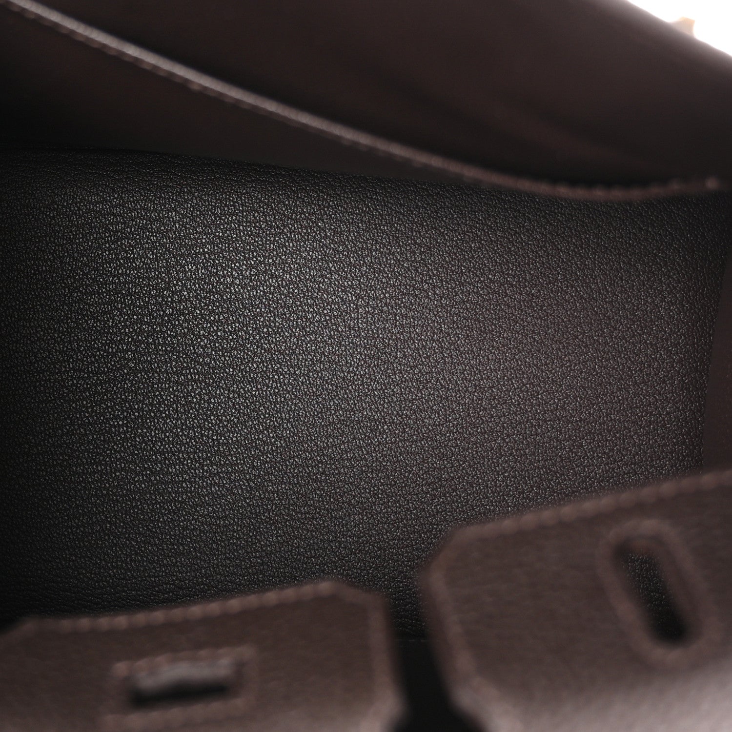 Hermes Togo Birkin 25 Bai Brun 5 of 11