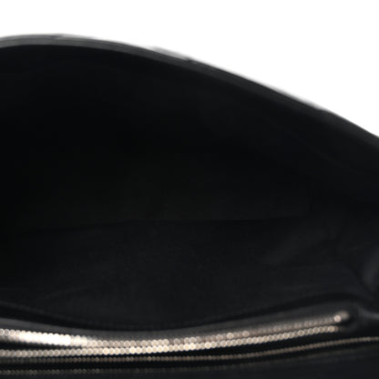 Saint Laurent Calfskin Y Quilted Monogram Medium Loulou Chain Satchel Black 5 of 9