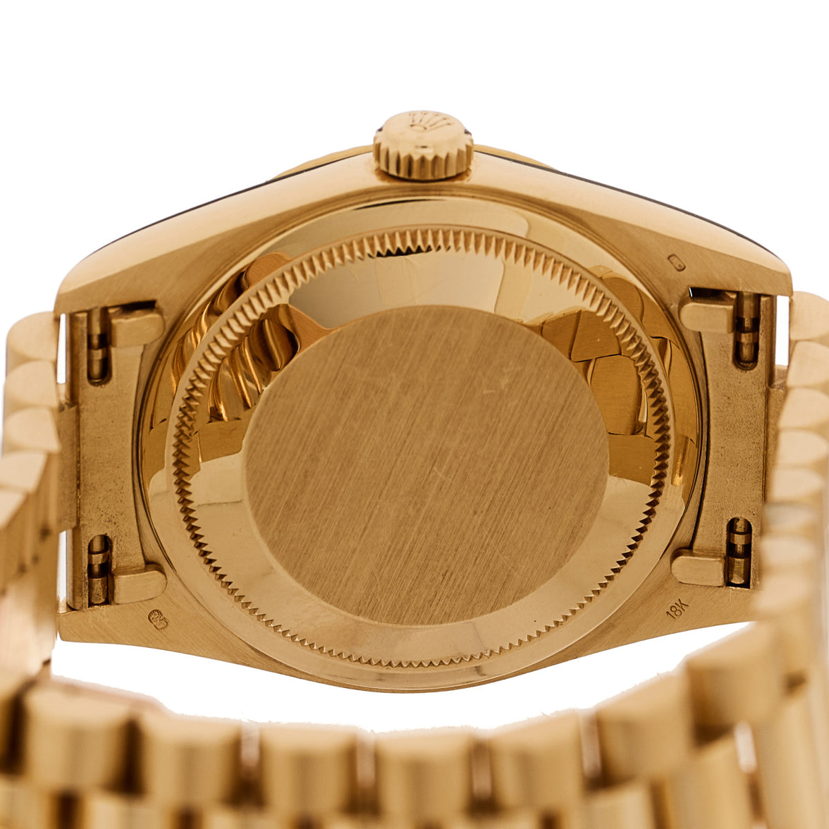 Rolex 18K Yellow Gold 36mm Oyster Perpetual Day-Date President Watch Champagne 18238 3 of 4
