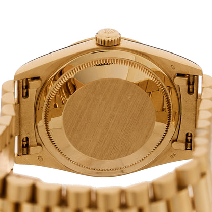 Rolex 18K Yellow Gold 36mm Oyster Perpetual Day-Date President Watch Champagne 18238 3 of 4