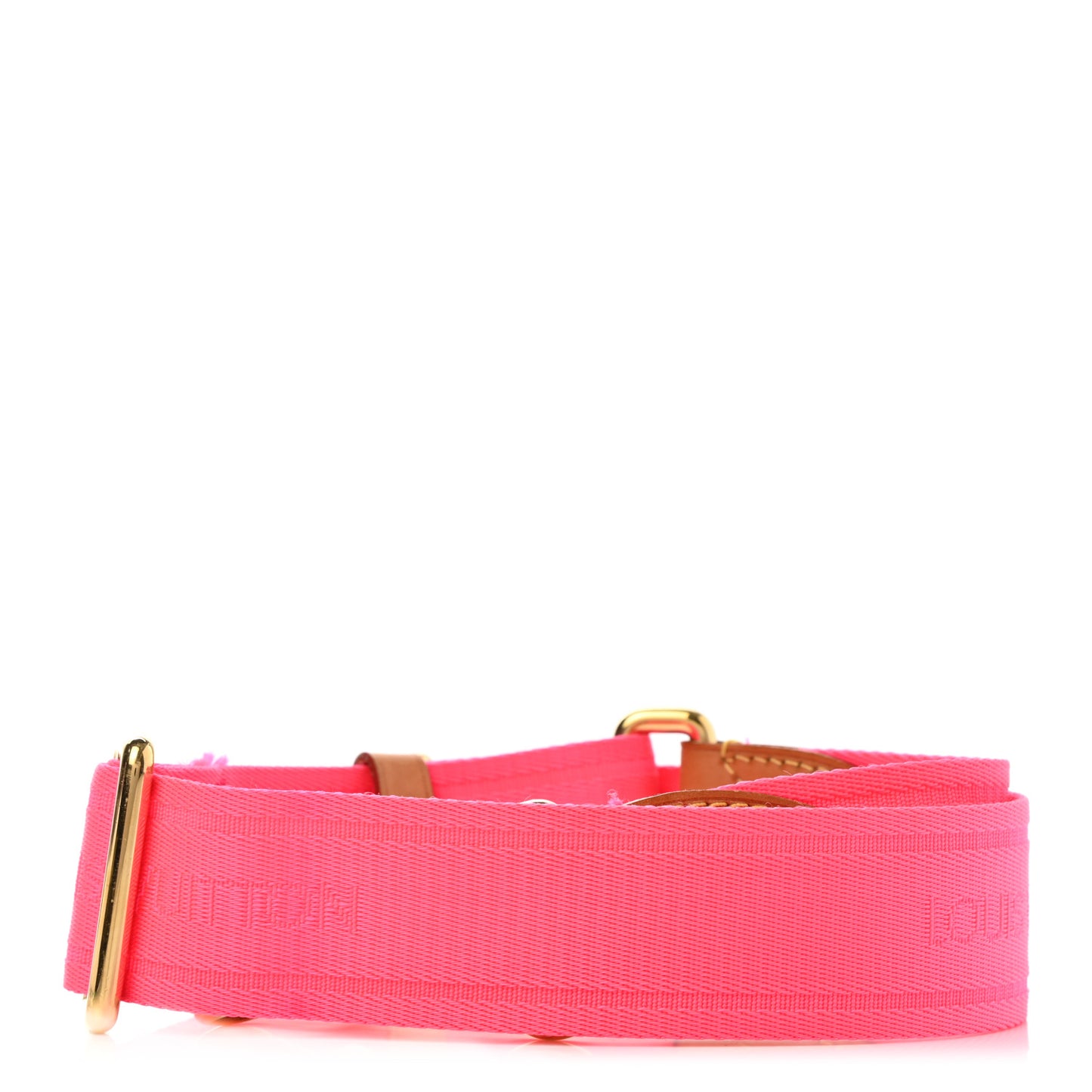 Jacquard Monogram Adjustable Shoulder Strap Pink