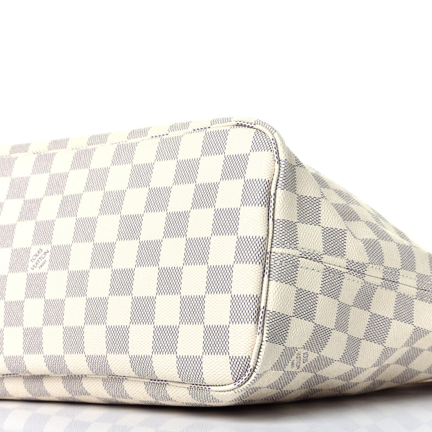 Damier Azur Neo Neverfull MM Rose Ballerine