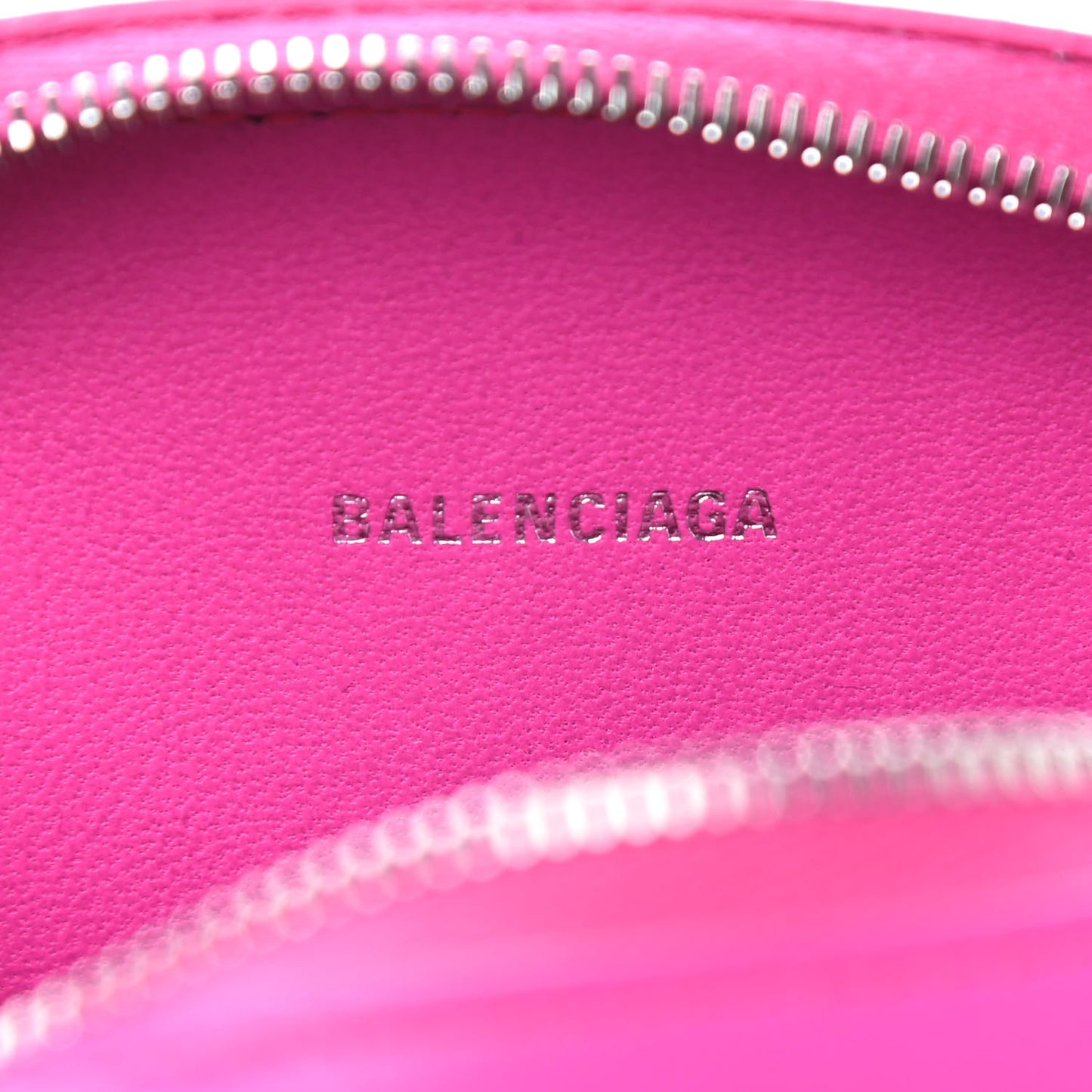 Calfskin Quilted Touch B Phone Holder Bag Fuchsia