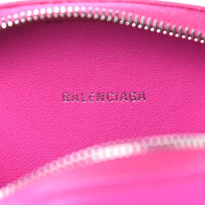 Balenciaga Calfskin Quilted Touch B Phone Holder Bag Fuchsia 8 of 9