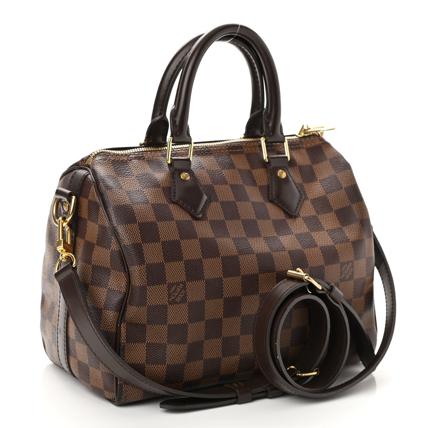 Louis Vuitton Damier Ebene Speedy Bandouliere 25 3 of 9