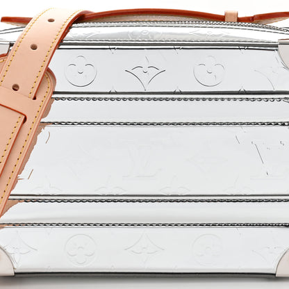 Louis Vuitton Monogram Mirror Handle Trunk Silver 7 of 10