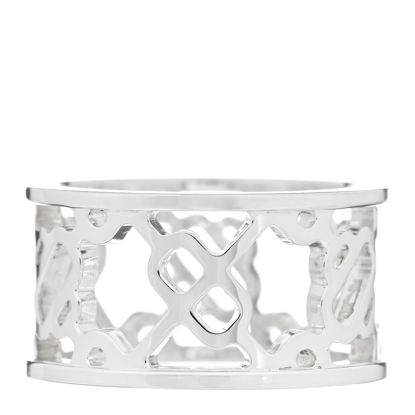 Sterling Silver PM Chaine d'Ancre Passerelle Ring 49 4.75