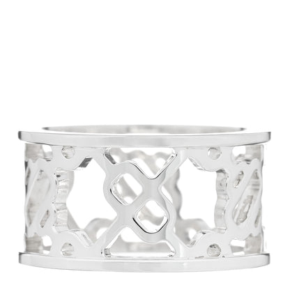 Hermes Sterling Silver PM Chaine d'Ancre Passerelle Ring 49 4.75 3 of 4