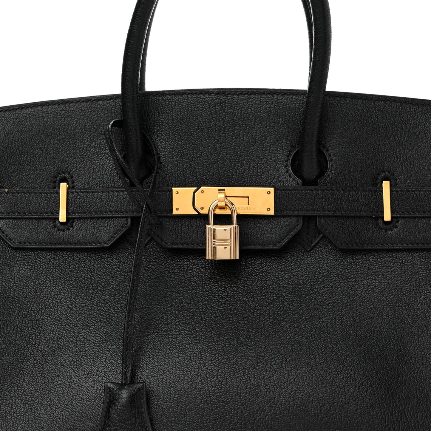Chevre de Coromandel Birkin 35 Black