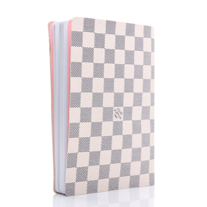 Louis Vuitton Damier Azur Summer Trunks Clemence Notebook MM 3 of 9