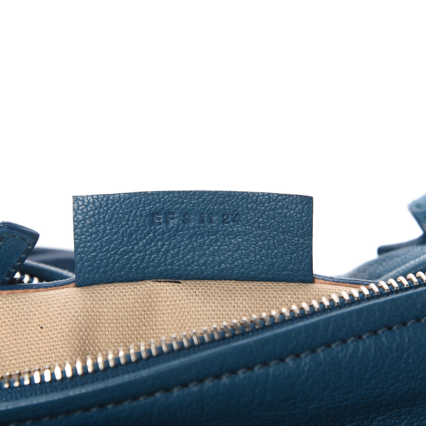 Sugar Goatskin Mini Pandora Medium Blue
