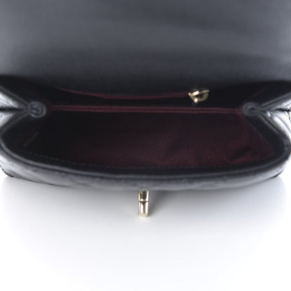 Chanel Caviar Quilted Extra Mini Coco Handle Flap Black 5 of 11
