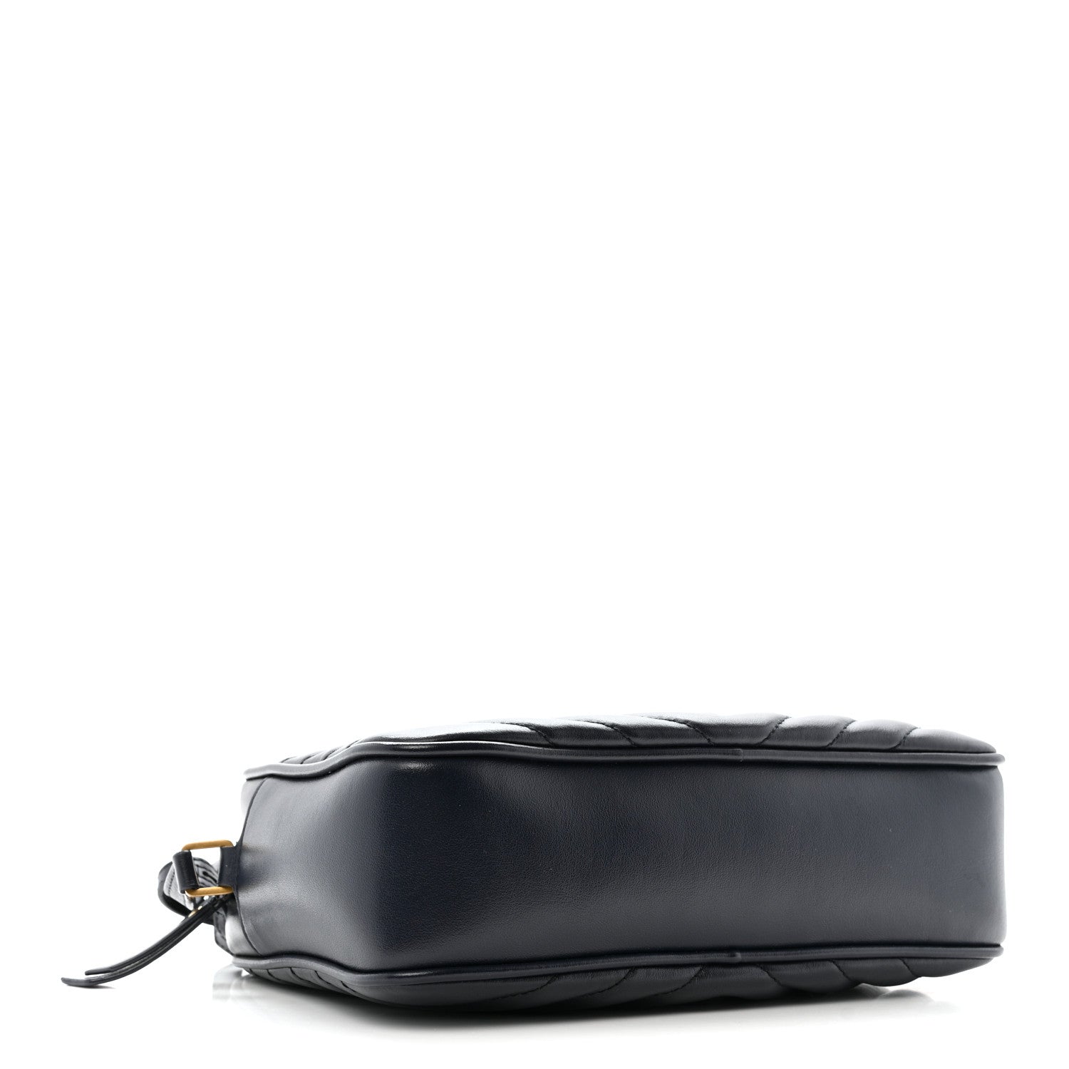 Saint Laurent Calfskin Matelasse Monogram Lou Camera Bag Deep Marine 3 of 15