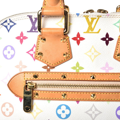 Louis Vuitton Monogram Multicolor Alma White 9 of 14