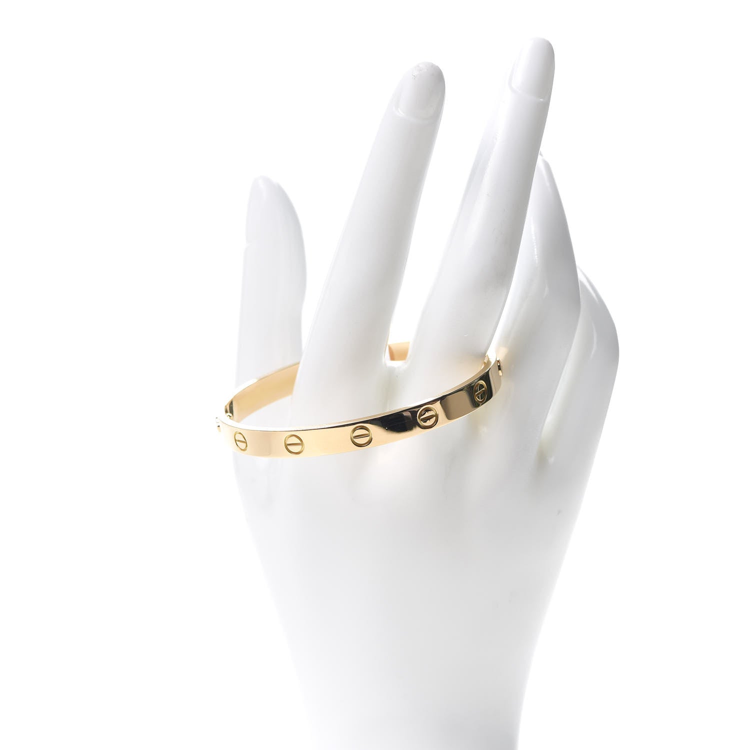 Cartier 18K Yellow Gold LOVE Bracelet 17 2 of 7