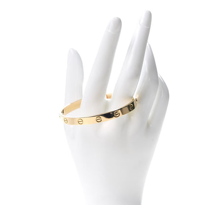 Cartier 18K Yellow Gold LOVE Bracelet 17 2 of 7