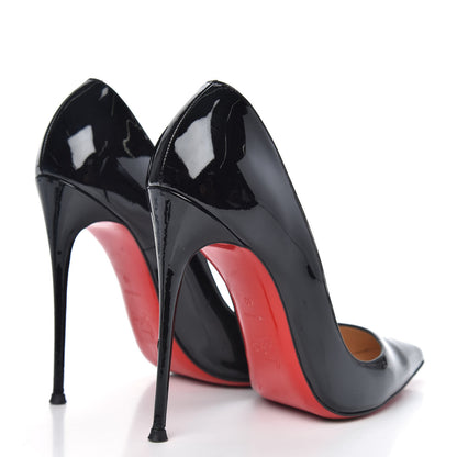 Christian Louboutin Patent So Kate 120 Pumps 40 Black 4 of 10