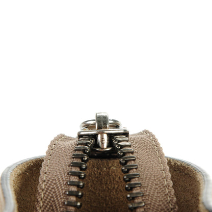 Celine Drummed Calfskin Micro Luggage Dune 8 of 8