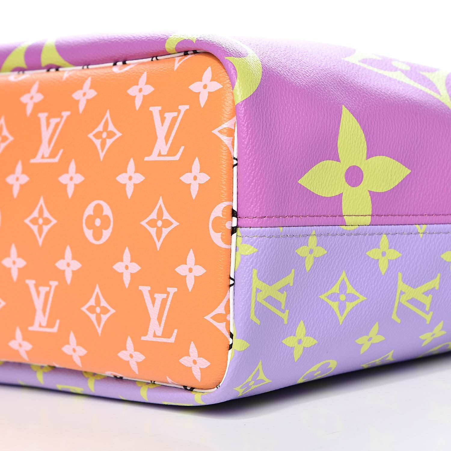 Louis Vuitton Monogram Giant Neverfull MM Pink Lilac 10 of 11