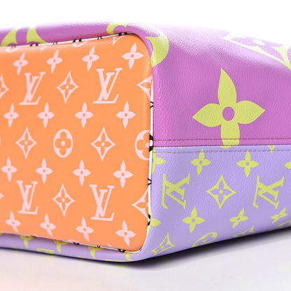 Louis Vuitton Monogram Giant Neverfull MM Pink Lilac 10 of 11