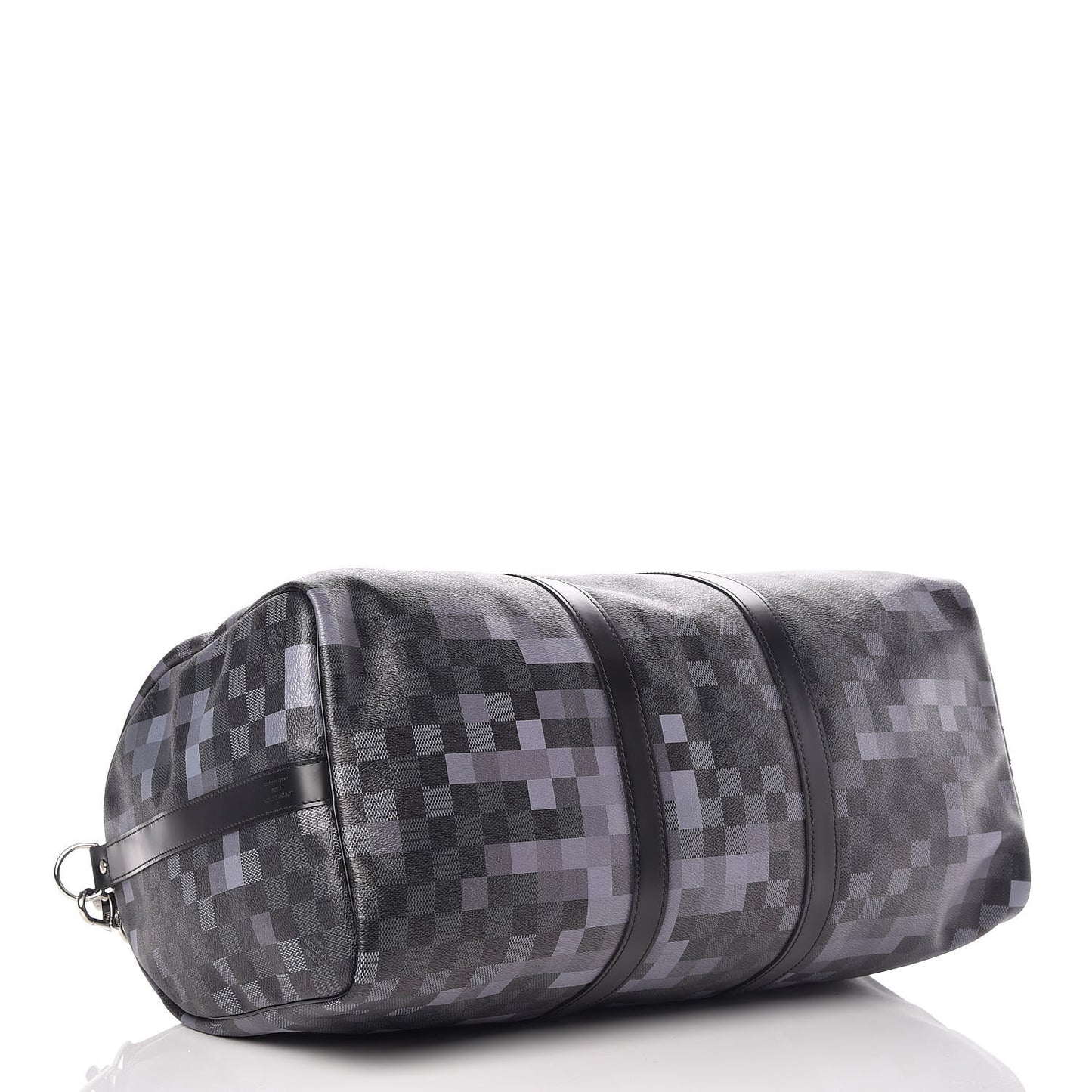 Damier Graphite Pixel Keepall Bandouliere 50 Gris