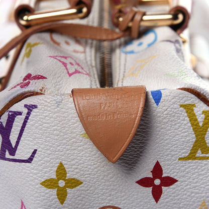 Louis Vuitton Monogram Multicolor Speedy 30 White 11 of 25