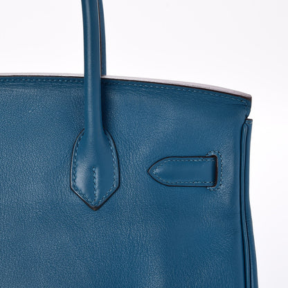 Hermes Swift Birkin 30 Mykonos 31 of 37