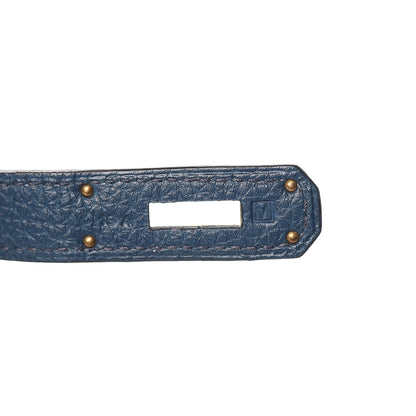 Hermes Togo Birkin 35 Bleu De Prusse 21 of 31