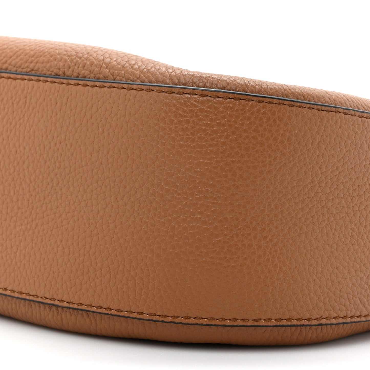 Vitello Phenix Zippered Messenger Hobo Cammeo