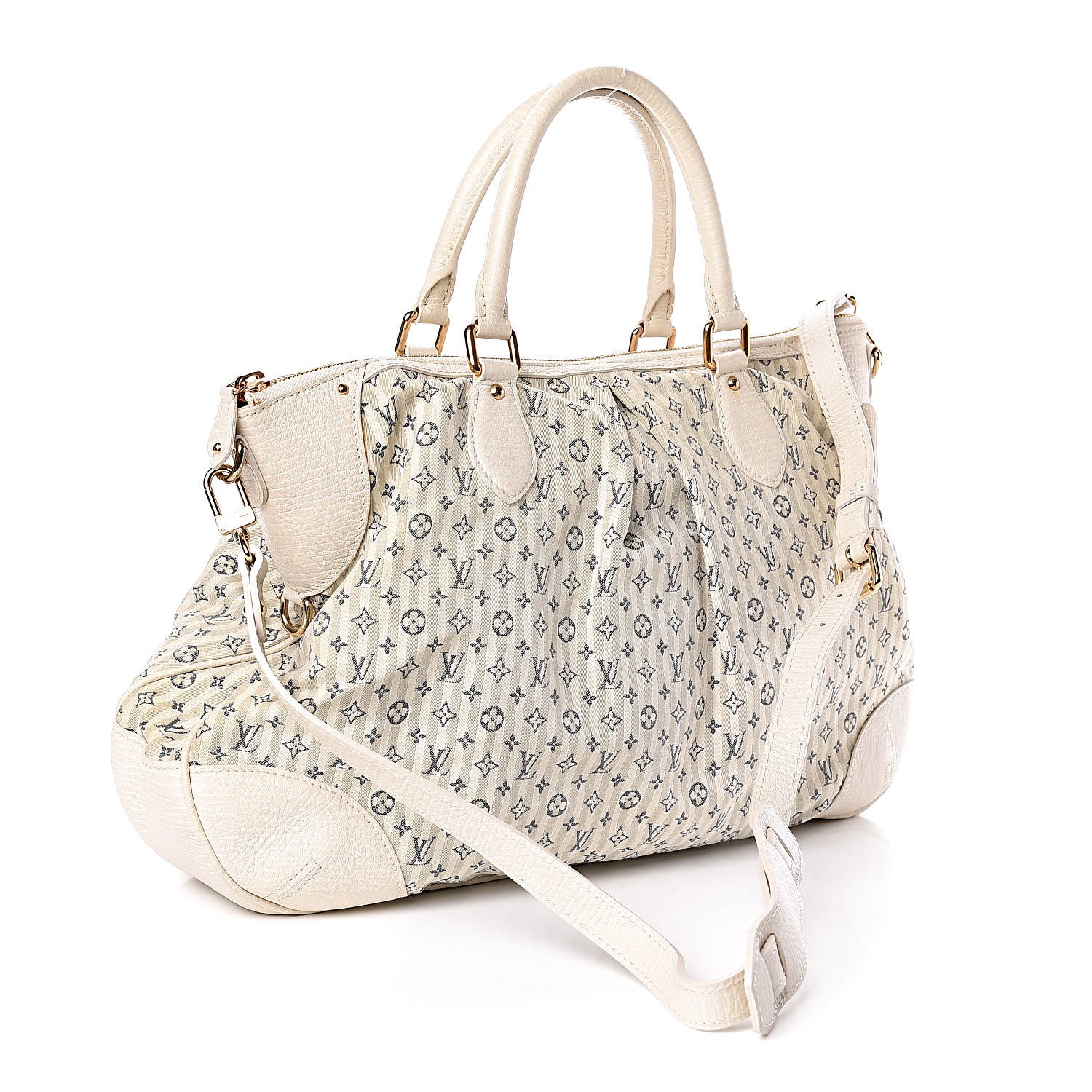 Louis Vuitton Mini Lin Croisette Marina GM Blue 3 of 13