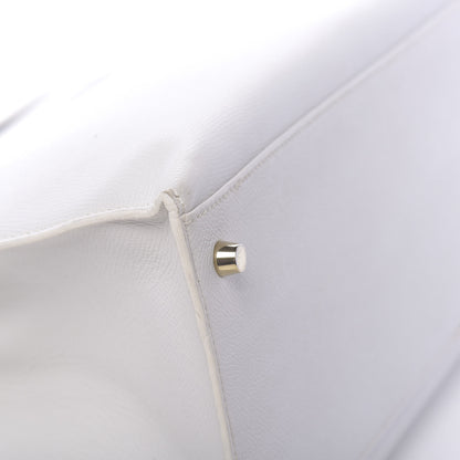 Hermes Epsom Kelly Sellier 40 White 44 of 48