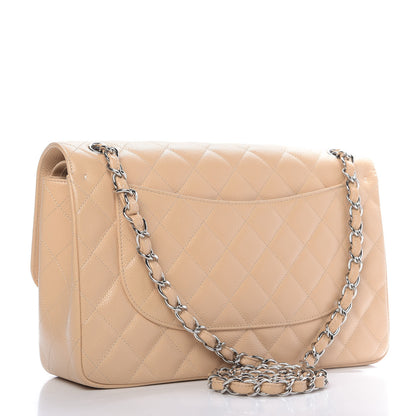 Chanel Caviar Quilted Jumbo Double Flap Beige Clair 4 of 12