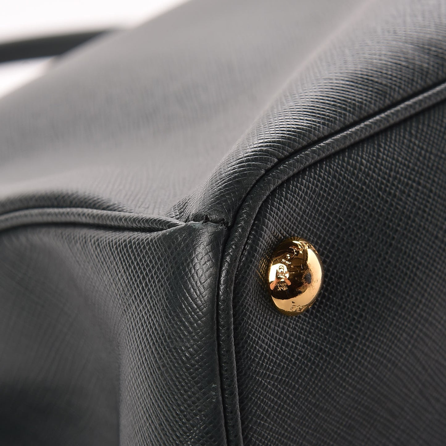 Saffiano Lux Extra Large Galleria Double Zip Tote Smeraldo