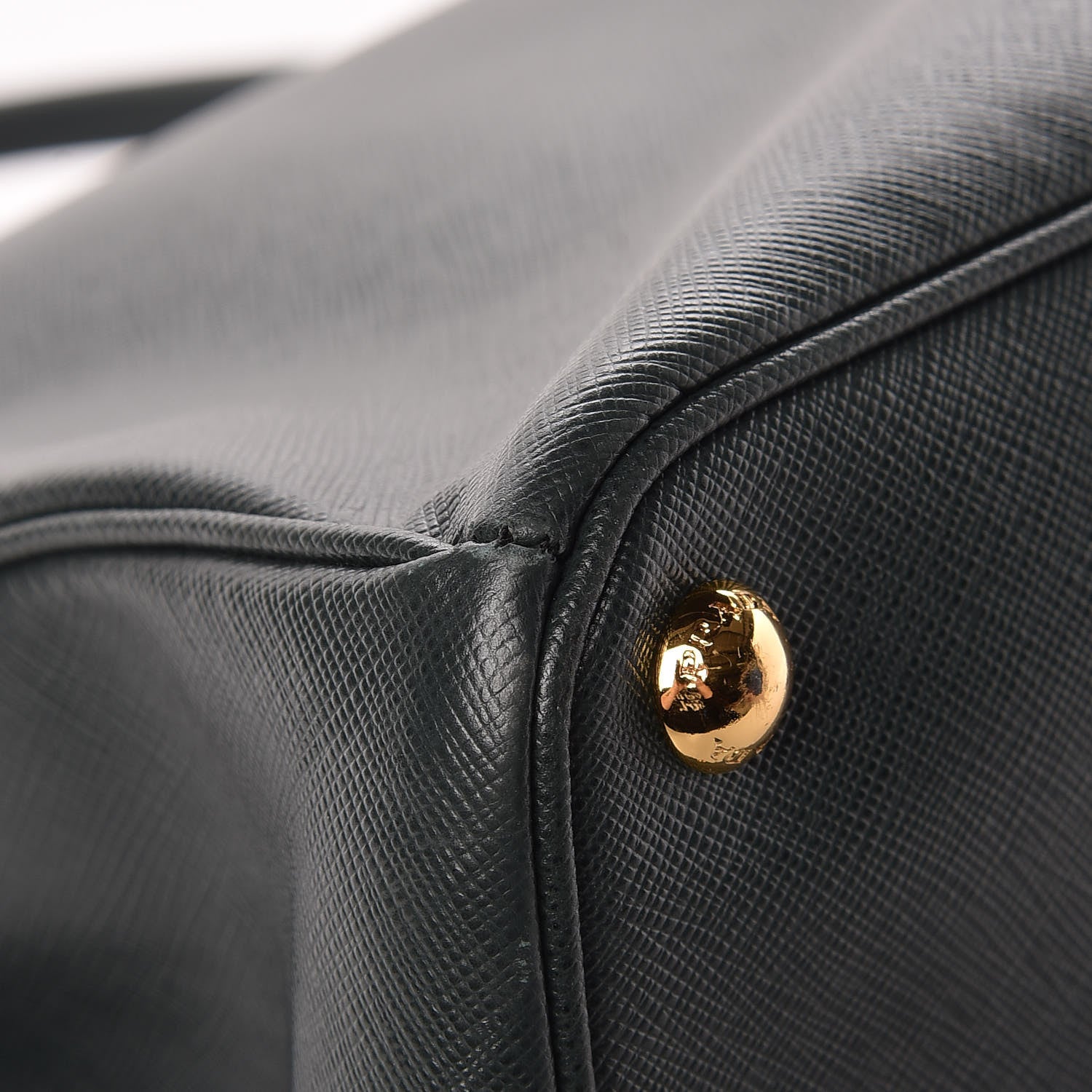 Prada Saffiano Lux Extra Large Galleria Double Zip Tote Smeraldo 8 of 14
