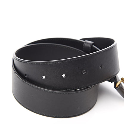 Gucci Calfskin Double G 40mm Belt 75 30 Black 4 of 6