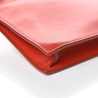 Celine Smooth Calfskin Mini Clasp Bag Red 5 of 12